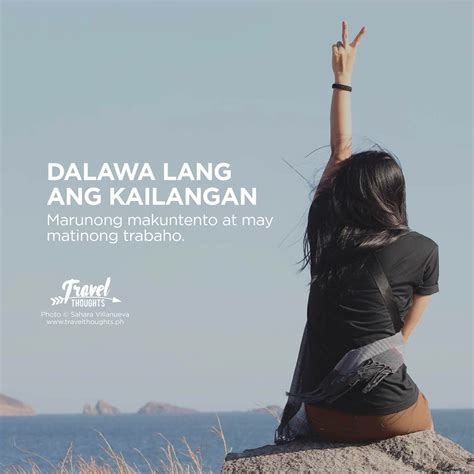 tagalog quotes tungkol sa paglalakbay